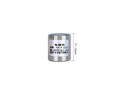 Eletro&iacute;m&atilde; P12/12D DC24V 1 kg (suc&ccedil;&atilde;o e desmagnetiza&ccedil;&atilde;o) - Imagem 1