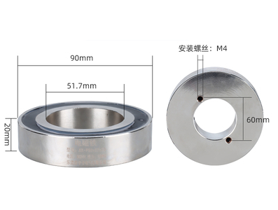 Eletro&iacute;m&atilde; anelar de suc&ccedil;&atilde;o P90/20 24 V DC 100 kg - Imagem 1