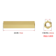 Haste roscada sextavada dupla em cobre M3 x 7 mm - Thumb - 1