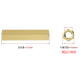 Perno fixador hexagonal de cobre M3 x 12 mm com rosca em ambas as extremidades - Thumb - 1