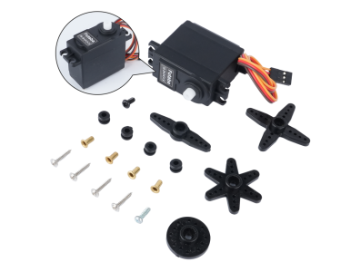 Servo S3003 12 kg, rota&ccedil;&atilde;o 180&deg; - Imagem 1