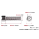 Parafuso M2 x 4 mm cabe&ccedil;a cil&iacute;ndrica com soquete hexagonal em a&ccedil;o inox 201 - Thumb - 1