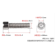 Parafuso de cabe&ccedil;a cil&iacute;ndrica com soquete hexagonal A&ccedil;o inox 201 M2,5 x 8 mm - Thumb - 1