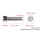 Parafuso cabe&ccedil;a cil&iacute;ndrica com soquete hexagonal M3 x 5 mm, a&ccedil;o inoxid&aacute;vel 201 - Thumb - 1