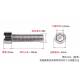 Parafuso M3 x 10 mm cabe&ccedil;a cil&iacute;ndrica com soquete hexagonal em a&ccedil;o inox 201 - Thumb - 1