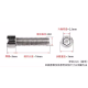 Parafuso M3 x 16 mm cabe&ccedil;a cil&iacute;ndrica com sextavado interno, a&ccedil;o inox 201 - Thumb - 1