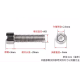 Parafuso de cabe&ccedil;a cil&iacute;ndrica sextavada M3 x 20 mm A&ccedil;o inox 201 - Thumb - 1