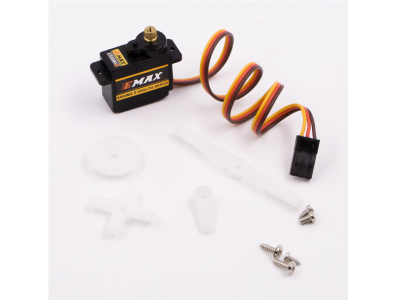 EMAX ES08MAII (ES08MA) Mini servo Metal Gear 180&deg; 12 g / 1,8 kg alta velocidade Upgrade 9 g - Imagem 6