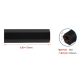 Espa&ccedil;ador isolante hexagonal em nylon preto M3 x 10 mm passagem dupla - Thumb - 1
