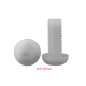 Parafuso de nylon branco M3 x 20 mm, cabe&ccedil;a pan Phillips - Thumb - 1