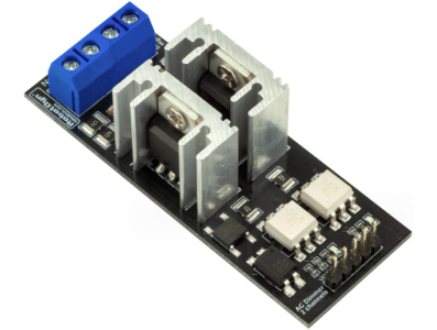 M&oacute;dulo Dimmer de Luz AC 2 Canais, Controle PWM, N&iacute;vel L&oacute;gico 3,3V/5V, 50/60 Hz 110V/220V - Imagem 3