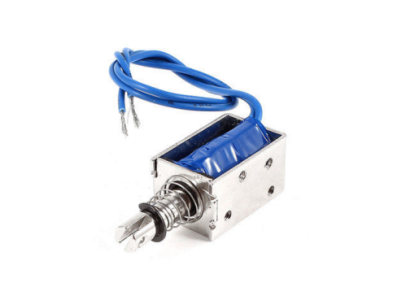 Solenoide eletromagn&eacute;tico push-pull JF-0630B DC 24 V 300 mA 10 mm 6 N - Imagem 6