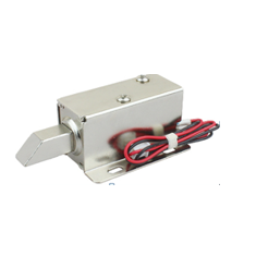 Fechadura eletromagn&eacute;tica LY03 alongada DC 12 V 0,8 A 24 W