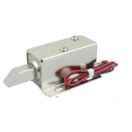 Fechadura eletromagn&eacute;tica LY03 alongada DC 12 V 0,8 A 24 W