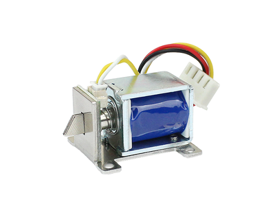 Fechadura eletromagn&eacute;tica LY-031 12 V DC 1,8 A 4 fios com feedback - Imagem 1