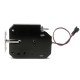 Fechadura eletromagn&eacute;tica compacta XG-07C preta DC 12V 2A com fio - Thumb - 1