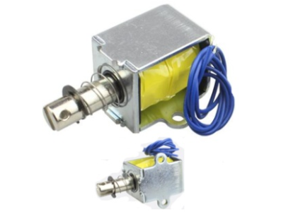 LY-06 Fechadura eletromagn&eacute;tica push-pull DC 24V 5 N 10 mm - Imagem 1