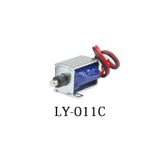 Fechadura eletromagn&eacute;tica LY-011C DC12V compacta