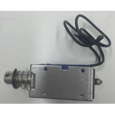 Fechadura eletromagn&eacute;tica LY-025 push-pull passante 12 V DC 42 N 12 mm