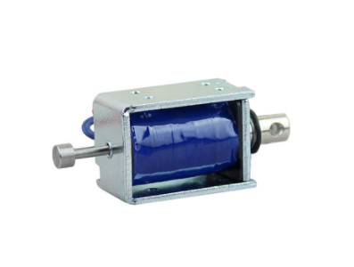 Trava eletromagn&eacute;tica LY-078 push-pull 24V DC - Imagem 1