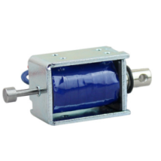 Fechadura Eletromagn&eacute;tica Push-Pull LY-078 12V DC