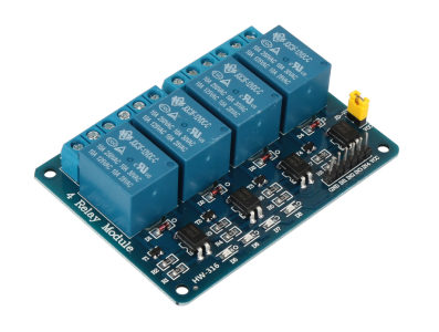 M&oacute;dulo de Rel&eacute; 4 Canais N&iacute;vel Baixo com Acoplamento &Oacute;ptico para Arduino - Imagem 7