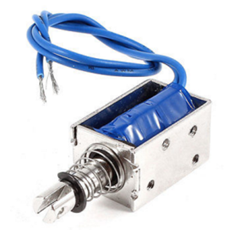 JF-0630 Fechadura eletromagn&eacute;tica tipo moldura DC 24V 6 N 10 mm