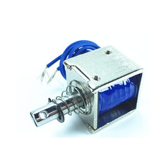 Fechadura eletromagn&eacute;tica JF-0826 24 V DC 20 N 10 mm tipo moldura