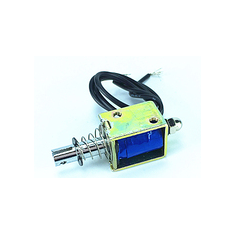 Trava eletromagn&eacute;tica perme&aacute;vel push-pull JF-0520B DC12V 4N 10 mm