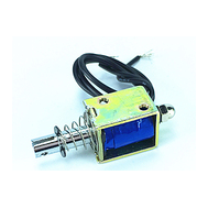 Trava eletromagn&eacute;tica perme&aacute;vel push-pull JF-0520B DC12V 4N 10 mm