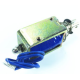 Fechadura eletromagn&eacute;tica perme&aacute;vel push-pull JF-1040B 6 V DC 25 N 10 mm - Thumb - 1