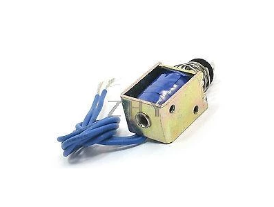 Fechadura eletromagn&eacute;tica JF-1040 DC 24V 25 N 10 mm tipo arma&ccedil;&atilde;o - Imagem 1