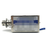 Trava eletromagn&eacute;tica perme&aacute;vel push-pull JF-1578B DC 6V 5 kg 10 mm