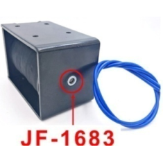 Fechadura eletromagn&eacute;tica JF-1683 12V DC 8 kg 20 mm tipo Frame
