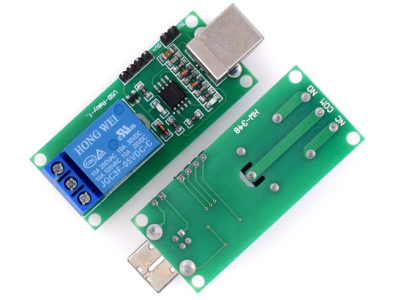 M&oacute;dulo de Controle USB com Rel&eacute; 1 Canal 5V para Arduino - Imagem 1
