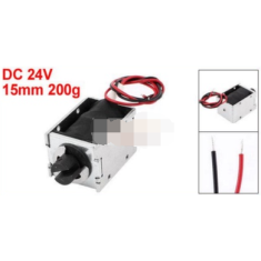 HIO-1240L-24V25 Fechadura eletromagn&eacute;tica 200G tipo frame 15 mm DC 24V 0,96A 23W