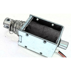 Fechadura eletromagn&eacute;tica perme&aacute;vel HIO-1240S 24 V DC 0,96 A 23,04 W
