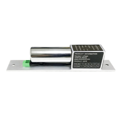 Trava eletromagn&eacute;tica tipo plug DC 12 V 900 mA, funcionamento &agrave; temperatura ambiente sem atraso