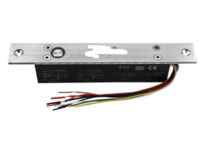 Fechadura el&eacute;trica de embutir universal 12V/24V, 8 fios, desbloqueio ap&oacute;s queda de energia - Imagem 1