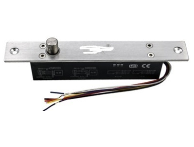 Fechadura el&eacute;trica de embutir universal 12/24V 8 fios, trava com aus&ecirc;ncia de energia - Imagem 1