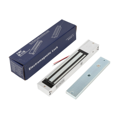 Fechadura eletromagn&eacute;tica &agrave; prova d'&aacute;gua 280 kg DC 12V 500&ndash;600 mA 5 fios