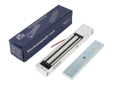 Fechadura eletromagn&eacute;tica &agrave; prova d'&aacute;gua 280 kg DC 12V 500&ndash;600 mA 5 fios - Imagem 1