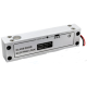 Fechadura eletromagn&eacute;tica DC 12V 0,25A com trava el&eacute;trica (plug), retardo e feedback, 5 fios - Thumb - 1