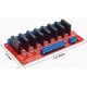 M&oacute;dulo rel&eacute; de estado s&oacute;lido (SSR) 8 canais 5V n&iacute;vel alto - Thumb - 1