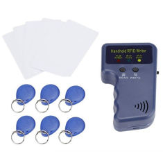 Leitor e gravador port&aacute;til RFID 125 kHz T5577 CET5200 EM4305, copiador e duplicador de cart&otilde;es ID e chaves