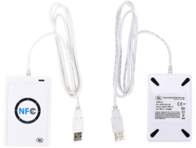Leitor NFC USB ACR122U-A9 13,56 MHz (Fechaduras Eletromagn&eacute;ticas GD) - Imagem 1