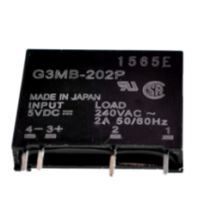 Rel&eacute; de Estado S&oacute;lido (SSR) G3MB-202P 5VDC 4 pinos 2A 240VAC