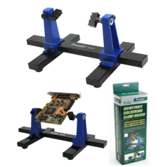Suporte Ajust&aacute;vel para PCB SN-390, Gabarito Fixador para Placa de Circuito Impresso