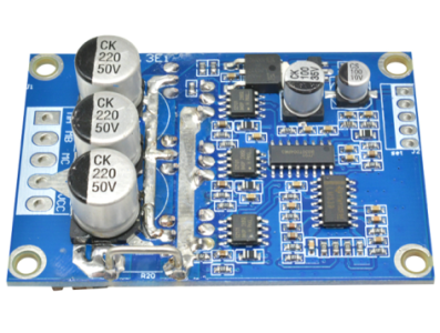 Controladora de motor brushless DC 12&ndash;36V 15A 500W placa driver para motor com Hall e sem Hall - Imagem 7