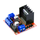 Placa driver de motor L298N 5V vermelha - Thumb - 7